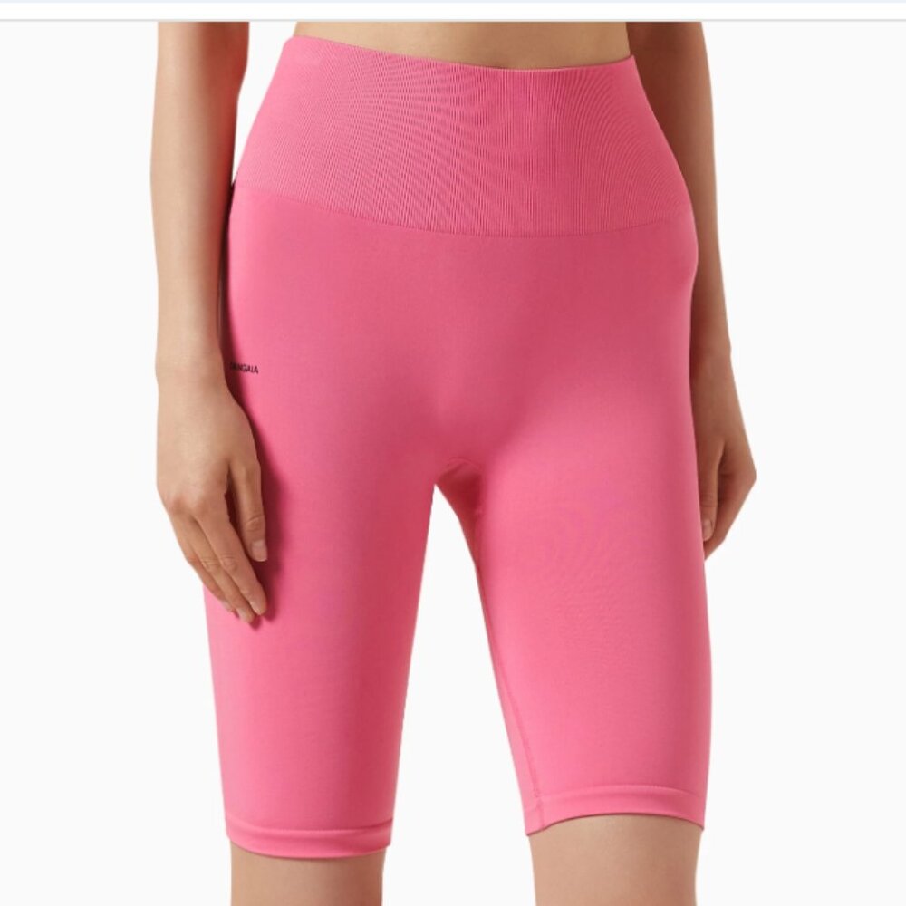 Pangaia Activewear 2.0 Bike Shorts - Bio-based Nylon (Size Small) Watermelon Pin
